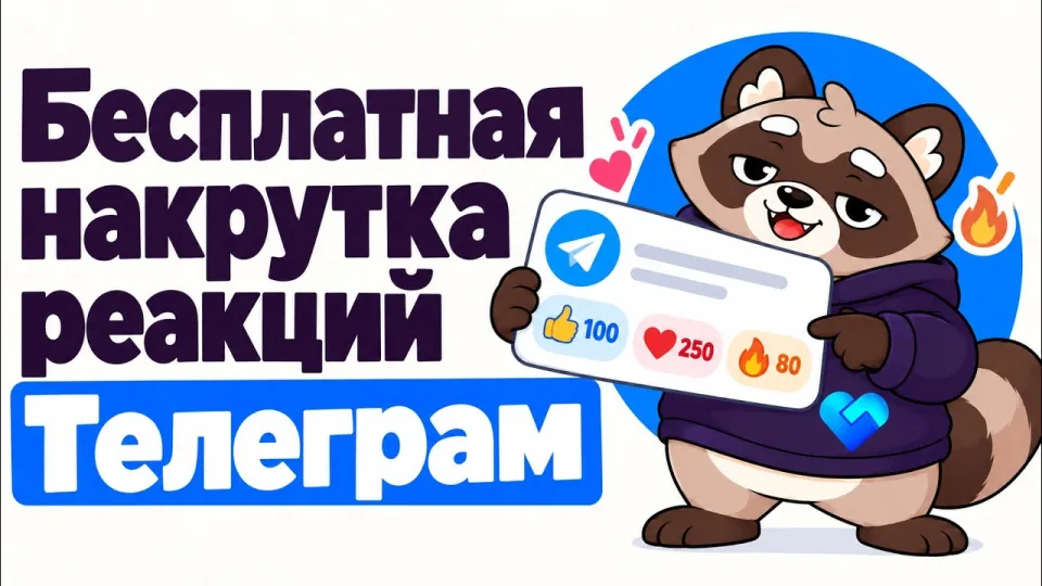 Бесплатная накрутка реакций Телеграм: 150 ❤️ на реальный пост